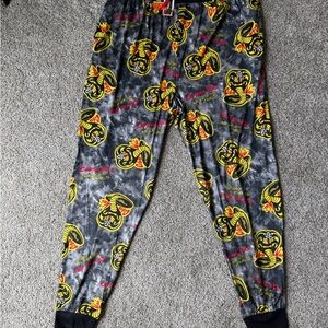Graphic Cobra Kai Print Joggers PJS comfy pajamas